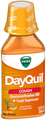 Vicks DayQuil Cough Relief Liquid Fruit - 12 OZ