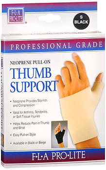 FLA Orthopedics Pro-Lite Thumb Support 25-130LGBLK - 1 EA
