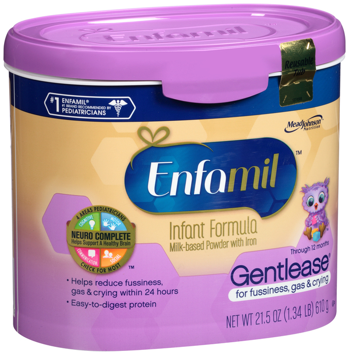 Enfamil Gentlease Infant Formula 22.2 OZ