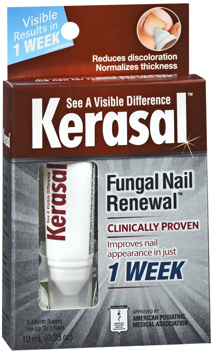 Kerasal Nail Fungal Nail Renewal Treatment 0 3333 Oz Medshopexpress