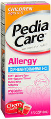 PediaCare Allergy Liquid Cherry - 4 OZ