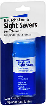 Bausch + Lomb Sight Savers Lens Cleaner - 0.5 OZ