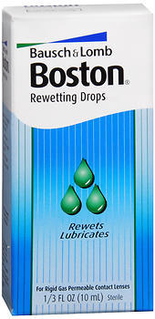 Bausch + Lomb Boston Rewetting Drops - 0.3382 OZ