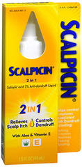 Scalpicin 2 in 1 Anti-Dandruff Liquid - 1.5 OZ