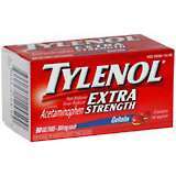 Tylenol Acetaminophen, Extra Strength, 500 mg, Geltabs  - 50ea