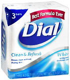 Dial Soap 3-Pack White 3X5 Pack - 13.5 Ounces
