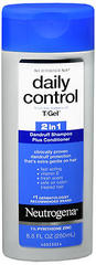 Neutrogena T/Gel Daily Control 2 In 1 Dandruff Shampoo Plus Conditioner  -  8.5 OZ