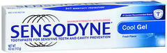 Sensodyne Maximum Strength with Fluoride Toothpaste Cool Gel Fresh Flavor - 4 OZ