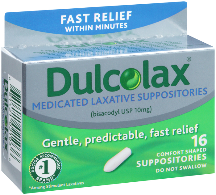  Bisacodyl Supppositories 10 Mg (Generic Dulcolax) - 50 Each :  Health & Household