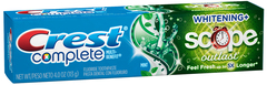 Crest Extra White Plus Scope Outlast Toothpaste Long Lasting Mint - 4 OZ