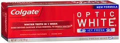 Colgate Optic White Toothpaste Icy Fresh Cool Fresh Mint - 3.5 OZ