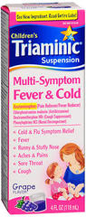 Triaminic Children's Multi-Symptom Fever Syrup Bubble Gum - 4 OZ