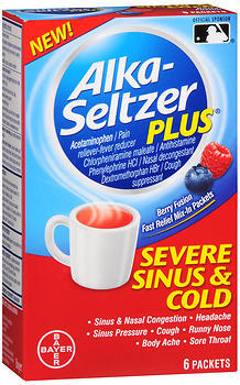 alka seltzer cold and sinus