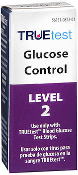 Truetest Glucose Control Solution Level 2 - 1 EA