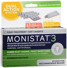 MONISTAT 3 Combination Pack - 3 EA