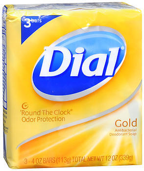 Dial Antibacterial Deodorant Soap Gold - 12 OZ