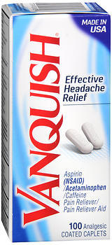 Vanquish Coated Caplets - 100 CAP