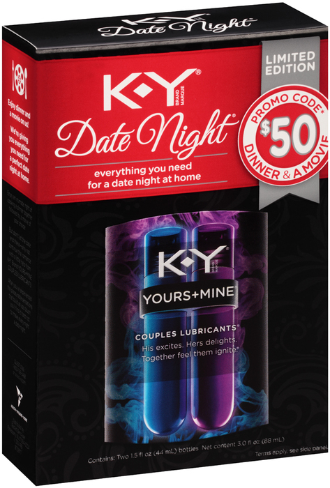 K Y Yours Mine Couples Lubricants 3 Oz Medshopexpress