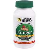 Nature's Resource Ginger, 550 mg, Capsules  - 100ea