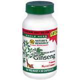 Nature's Resource Ginseng, 560 mg Root, Capsules  - 50ea