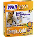 WellPatch Cough and Cold Soothing Vapor Pads - 6 EA