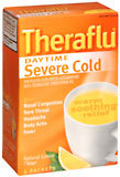 Theraflu Packets Severe Cold Daytime Natural Lemon Flavor - 6 EA