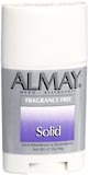 Almay Anti-Perspirant & Deodorant, Solid, Fragrance Free  - 1.7oz