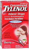 Tylenol Acetaminophen, Cherry Flavor, Concentrated Drops  - 0.5oz