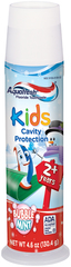 Aquafresh Toothpaste Kids Bubblemint Pump - 4.6 Ounces