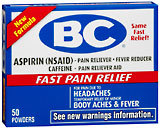 BC Original Formula Powders - 50 Each