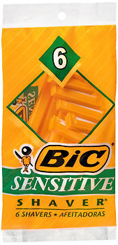 Bic Shavers Sensitive Skin 6-Pack - 6 EA