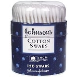 Johnson's Cotton Swabs  - 150ea