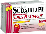 SUDAFED PE Sinus Headache Caplets - 48 CP
