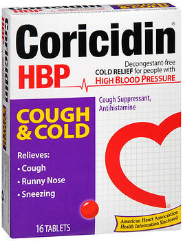 Coricidin Cough & Cold, Tablets  - 16ea