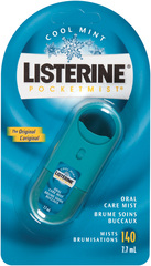 Listerine PocketMist Oral Care Mist Cool Mint - 0.26 OZ  (Multinunit Value Pack)