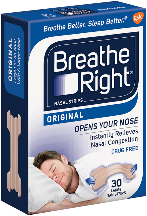 TIRAS NASAL BREATHE 30 PQ-MD