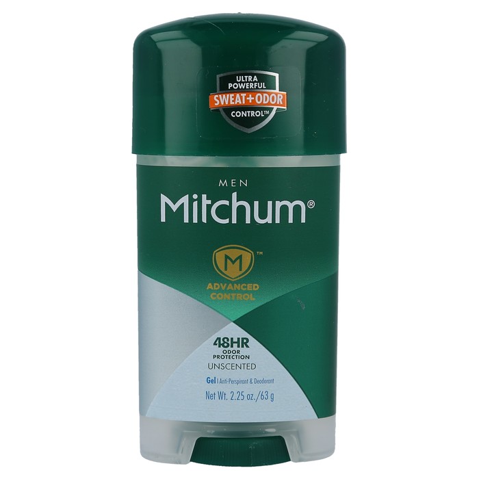 Mitchum Anti-Perspirant & Deodorant, Clear Gel, Unscented - 2.25oz ...