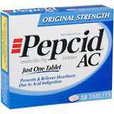 Pepcid AC Acid Reducer, Tablets  - 18ea