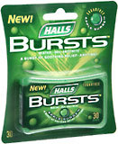 Halls Bursts Drops Mint Surge  -  30 EA