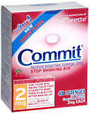 Commit Lozenges 2 mg Cherry Flavor  -  48 EA