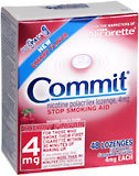 Commit Lozenges 4 mg Cherry Flavor  -  48 EA