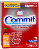 Commit Lozenges 2 mg Cherry Flavor  -  72 EA
