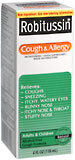 Robitussin Cough and Allergy Liquid  -  4 OZ