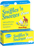Hyland's Sniffles 'n Sneezes 4 Kids Quick Dissolving Tablets  -  125 Tablets