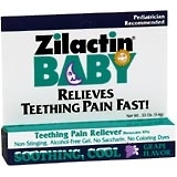 Zilactin Baby Teething Pain Reliever - 0.33 Ounces