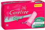 Carefree Pantiliners, Unscented, Economy Pack  - 56ea