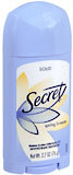 Secret Anti-Perspirant Deodorant Wide Solid Spring Breeze - 2.7 Ounces