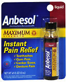 Anbesol Liquid Maximum Strength - 0.31 Ounces