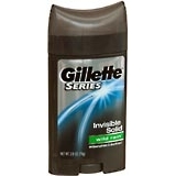 Gillette Series Invisible Solid Anti-Perspirant Deodorant Wild Rain - 2.8 Ounces