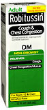Robitussin Cough Syrup for Children & Adults  - 12oz